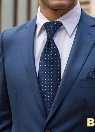 Set Cravatta e Fazzoletto Uomo Colorato 160cm - Accessori Matrimonio