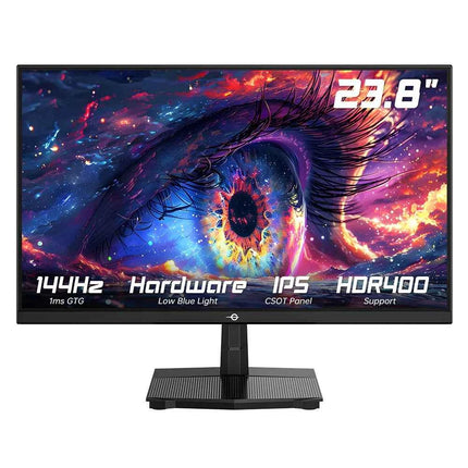 TITAN ARMY P2418C Office Monitor, 23.8 inch 1920*1080 16:9 CSOT IPS Screen, 144Hz, HDR400, 6 Scenario Modes, Supports VESA Mount