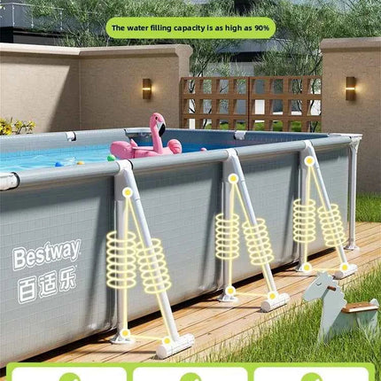 Staffa per piscina casa per bambini grande nuoto per adulti famiglia piscina per bambini piscina da bagno all'aperto per adulti