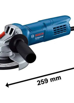 Bosch Professional: GWS 800 angle grinder with a back switch for cutting, grinding, and chasing concrete brick masonry stone