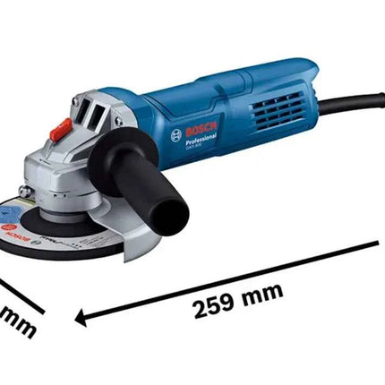 Bosch Professional: GWS 800 angle grinder with a back switch for cutting, grinding, and chasing concrete brick masonry stone