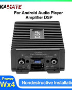 Car Radio Amplifier for Android Radio DSP Non destructive Modification Speaker Enhance Sound Car Audio Processor 4 Channel