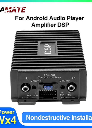 Car Radio Amplifier for Android Radio DSP Non destructive Modification Speaker Enhance Sound Car Audio Processor 4 Channel