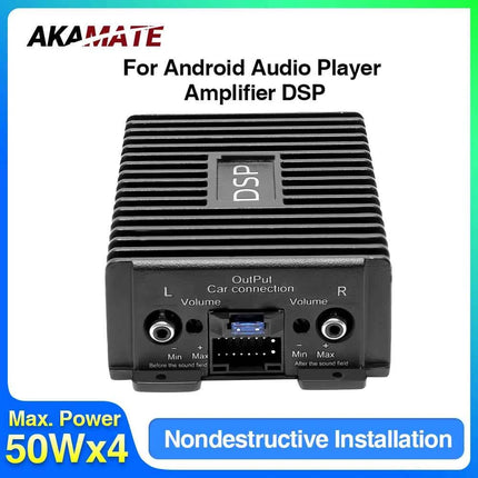 Car Radio Amplifier for Android Radio DSP Non destructive Modification Speaker Enhance Sound Car Audio Processor 4 Channel