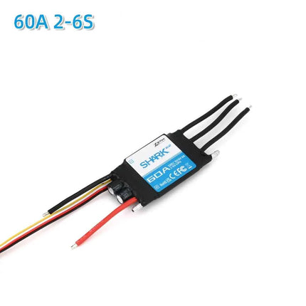 ZTW 32-Bit ESC Shark G2 20A 30A 40A 50A 60A 80A 100A SBEC 5V/6V 8A Brushless Speed Controller for RC Boat Underwater Thruster
