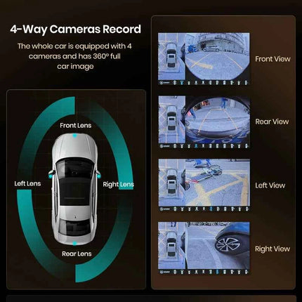 Junsun Qualcomm 8-Core 360 Camera Wireless CarPlay Android Auto Car Radio for Mercedes Benz Smart Fortwo 451 2005-2011