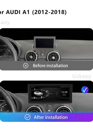 8 Core Android 14 Wireless Carplay For AUDI A1 2012-2018 Radio Video Multimedia GPS Navigation Stereo Screen Head Unit 4G