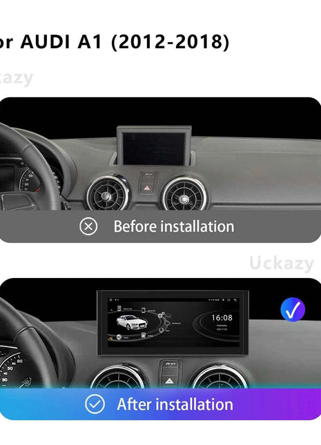 8 Core Android 14 Wireless Carplay For AUDI A1 2012-2018 Radio Video Multimedia GPS Navigation Stereo Screen Head Unit 4G