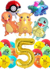 number balloon 5 / 12 pollici