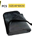 SEAMETAL Car Wash Towel 1200GSM Microfiber Double-Sided Ultra Absorbent Car Wash Cloth Cleaning Drying Towel Washing Accessories