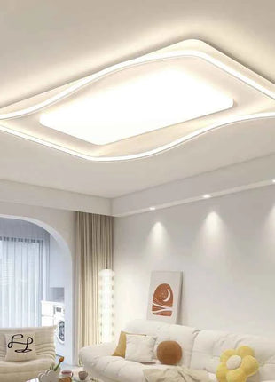 Luci da soggiorno nordiche Telecomando Lampada da soffitto moderna semplice a LED Camera da letto Camera dei bambini Lustre Decorazioni per la casa Sala da pranzo Luci per interni