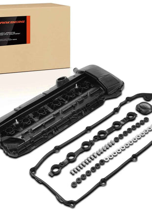 Coperchio valvole Frankberg 1x per BMW Serie 3 E46, Serie 5 E39 E60 E61, Serie 7 E65, X3 E83, X5, Z4 Roadster E53 11120030496