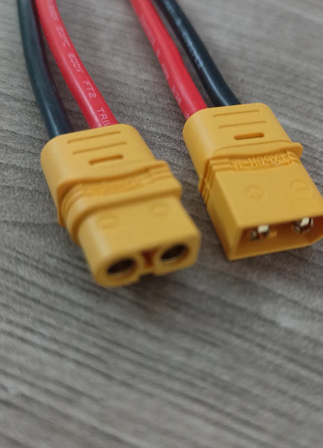 1 paio/1 pz XT60 XT60H connettore maschio femmina spina 10cm 12AWG cavo cavo in silicone per batteria RC Lipo