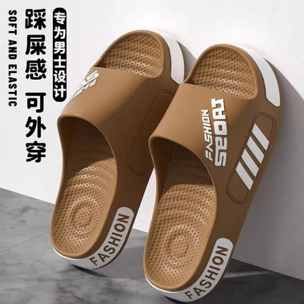 Pantofole da uomo di grandi dimensioni 48-49 Pantofole da casa estive con suola piatta per donna Uomo Open Toe Trend Slides Coppia scarpe da spiaggia leggere Sandali