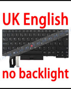 Laptop Replacement Keyboard for Lenovo ThinkPad E480 E485 E490 E495 L380 L390 L480 R480 T480S L490 T490 T495 US/BR/FR/UK/PT/SP