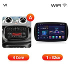 Junsun Wireless CarPlay Android Auto Car Radio For Mercedes Benz Smart 453 Fortwo 2014-2020 GPS Multimedia 2 din Systems Stereo