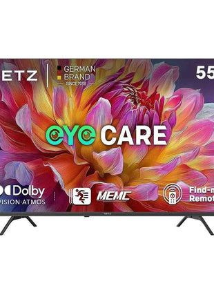 Metz TV 43 55 Inch 4K UHD Smart LED TV Google TV HDR 10 MEMC Dolby Audio Google Cast Voice Control Tuner 43MUF7000Z 55MUF7000Z