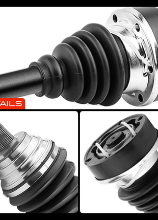 Frankberg 1x Albero di Trasmissione Anteriore Sinistro per VW Golf Passat Touran Audi A3 Skoda Octavia Seat 1K0407271BK 1K0407451LX