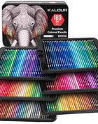 180 Colors Oily Color Pencil Set Iron Gift Box Painting Coloring Pencil Art Creation Set Drawing Pencil School Art Set Gift