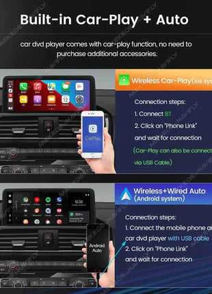 MEKEDE Android 14 Car Multimedia Player For BMW 3 Series E60 E61 E63 E64 5 Series E90 E91 E92 E93 CCC CIC DSP Carplay Auto Radio