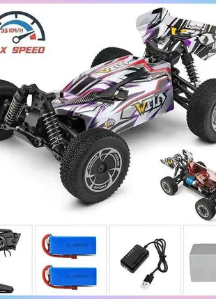 WLtoys 144010 144001 75KM/H 2.4G RC Car Brushless 4WD Electric High Speed Off-Road Remote Control Drift Toys for Children Racing