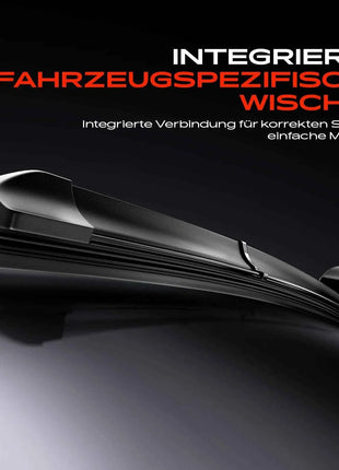 Frankberg 2x Spazzole tergicristallo anteriori sinistra e destra per Alfa Romeo 147 937 GT 1.6L 1.9L 2.0L 2005-2010
