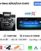 8 Core Android 14 Auto Radio Wireless CarPlay For Mercedes-Benz A-Class W176 GLA X156 CLA C117 DSP GPS 4G WIFI Multimedia Player