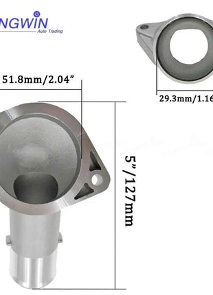 2 pz Radiatore Del Liquido di Raffreddamento Termostato Alloggiamento Ingresso Acqua 16321-22070 1632122070 Per Toyota Corolla 03-08 Celica 01-05 MR2 Spyder