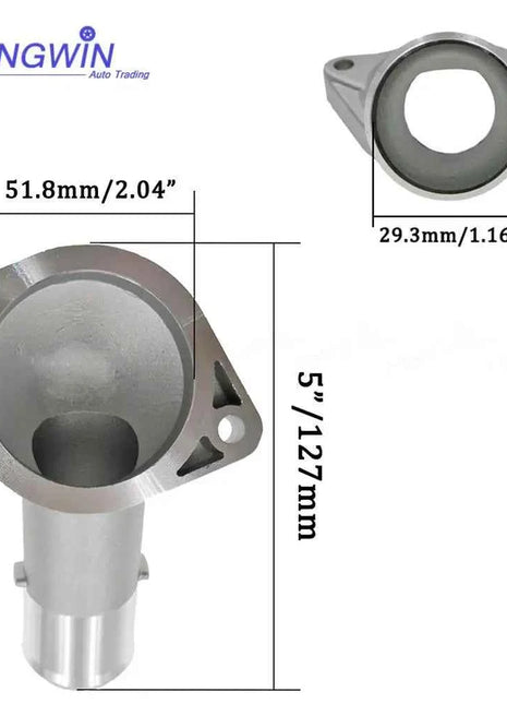 2 pz Radiatore Del Liquido di Raffreddamento Termostato Alloggiamento Ingresso Acqua 16321-22070 1632122070 Per Toyota Corolla 03-08 Celica 01-05 MR2 Spyder