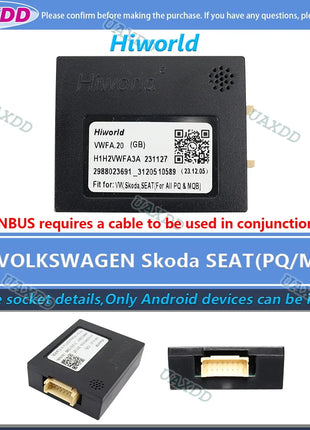 For VOLKSWAGEN 2 Din Car Golf Tour 7 6 Touareg PASSAT Tiguan Lamando POLO SCIROCCO Lavida Touran Sagitar BORA decoder canbus box