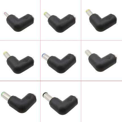 5/2/1 Pz Ad Angolo Retto DC 5.5x2.1mm Jack Femmina a 3.5x1.35 4.0x1.7 4.8x1.7 5.5x2.1 5.5x2.5 6.3x3.0 6.0x4.4mm Connettore DC Maschio
