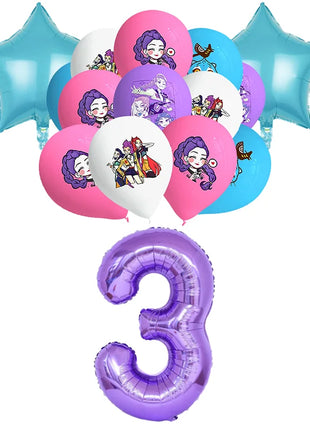 Decorazioni per feste di compleanno a tema stoviglie: tovaglioli di carta, bicchieri, piatti, scatole per caramelle, sacchetti regalo, striscioni e fondali per feste per bambini