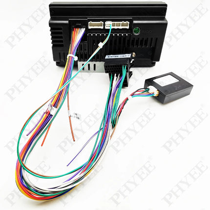 Adattatore per cablaggio Mini-ISO Decodificatore CAN Bus, ritenzione display SWC PDC, P&P 16 pin Android, per Renault Megane Mk2 Fase 2, Clio 3