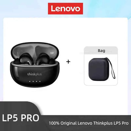 Lenovo LP5 PRO Wireless Bluetooth 5.4 Earphones TWS HiFi Sound Gaming Earbuds LP5Pro Sport headset Long Standby with Mic 2025