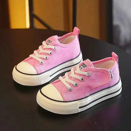 Scarpe di tela di buona qualità per bambini Scarpe da bambino per ragazzi Graffiti Nuove scarpe da ragazza primaverili e autunnali Scarpe da ginnastica antiscivolo