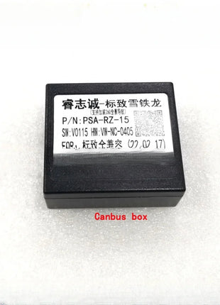 Scatola di decodifica Canbus per Peugeot 2008 208 3008 308 307 307SW 508 5008 Citroen C5 C4 C3 Berlingo DS6 Android 16 Pin Cavo di alimentazione