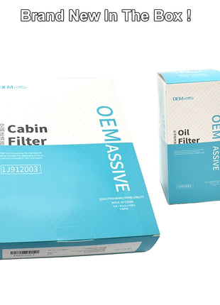 Set combinato filtro aria abitacolo olio a carbone attivo per Audi TT Roadster 8J Seat Toledo 5P Skoda VW Golf 6 Jetta 1K2 Passat Scirocco