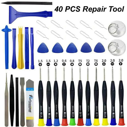 Kit di Strumenti Professionali per Riparazione Telefoni, Set di Cacciaviti Universali per Smontaggio e Apertura Schermo, per iPhone e Xiaomi