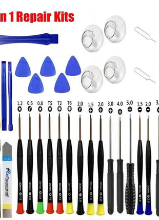 Kit di Strumenti Professionali per Riparazione Telefoni, Set di Cacciaviti Universali per Smontaggio e Apertura Schermo, per iPhone e Xiaomi
