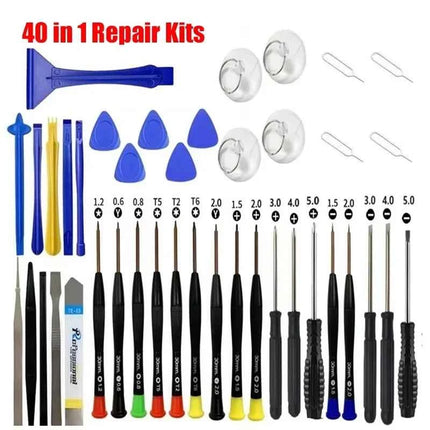 Kit di Strumenti Professionali per Riparazione Telefoni, Set di Cacciaviti Universali per Smontaggio e Apertura Schermo, per iPhone e Xiaomi