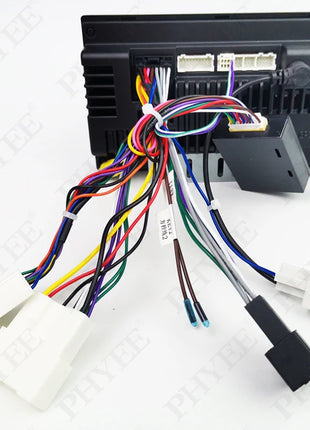 [30/28 pin] CAN Bus Wiring Harness, Support Original SWC Information, 16-pin Android Adapter for Toyota Camry RAV4 Corolla Avalon 2019+