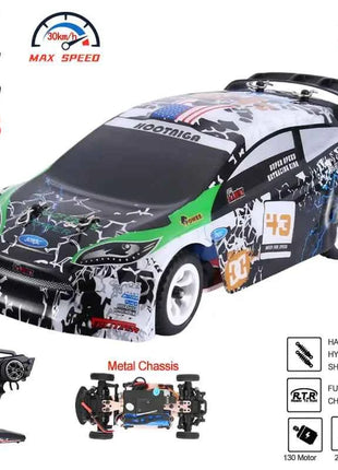 WLtoys K989 1:28 4WD 2.4G Mini RC Racing Car High Speed Off-Road Remote Control Drift Toys Alloy Vehicle for Children Kids Gift