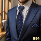 Set Cravatta e Fazzoletto Uomo Colorato 160cm - Accessori Matrimonio