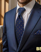 Set Cravatta e Fazzoletto Uomo Colorato 160cm - Accessori Matrimonio