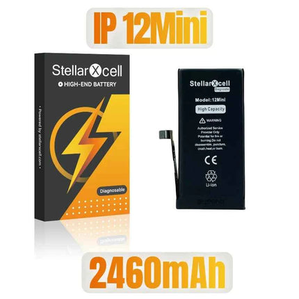 StellarXcell Diagnostic Battery show genuine part no pop up message for iphone 12mini 13Pro 14Plus 15Promax battery replacement