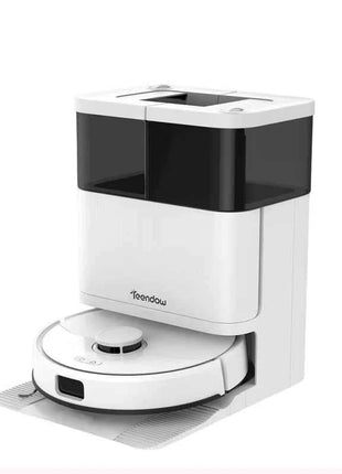 Teendow D63S Ultra Robot Vacuum and Mop, 10KPa Super Suction, Edge Cleaning, Auto Mop Wash & Dry, Self-Emptying 160 Min Runtime