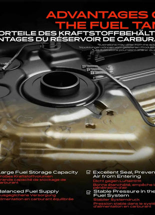 Contenitore serbatoio carburante Frankberg 1x per Ford Scorpio I GAE GGE 2.0L 6768721