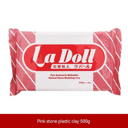 Argilla Modellabile Morbida da 60g/400g/500g, Argilla Bianca per Modellismo Artistico Fai-da-te, Scultura Artigianale, per Studenti