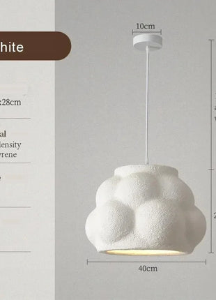 Lampadario a soffitto dal design nordico creativo per occhi Wabi Sabi Lampada a sospensione per ristorante Decorazioni per la casa Camera da letto Tavolo da bar Lampada a sospensione per caffè