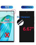 NEW AMOLED For Samsung Galaxy S22 Ultra 5G LCD Display LCD Touch Screen Digitizer Assembly For Samsung S22 Ultra Screen